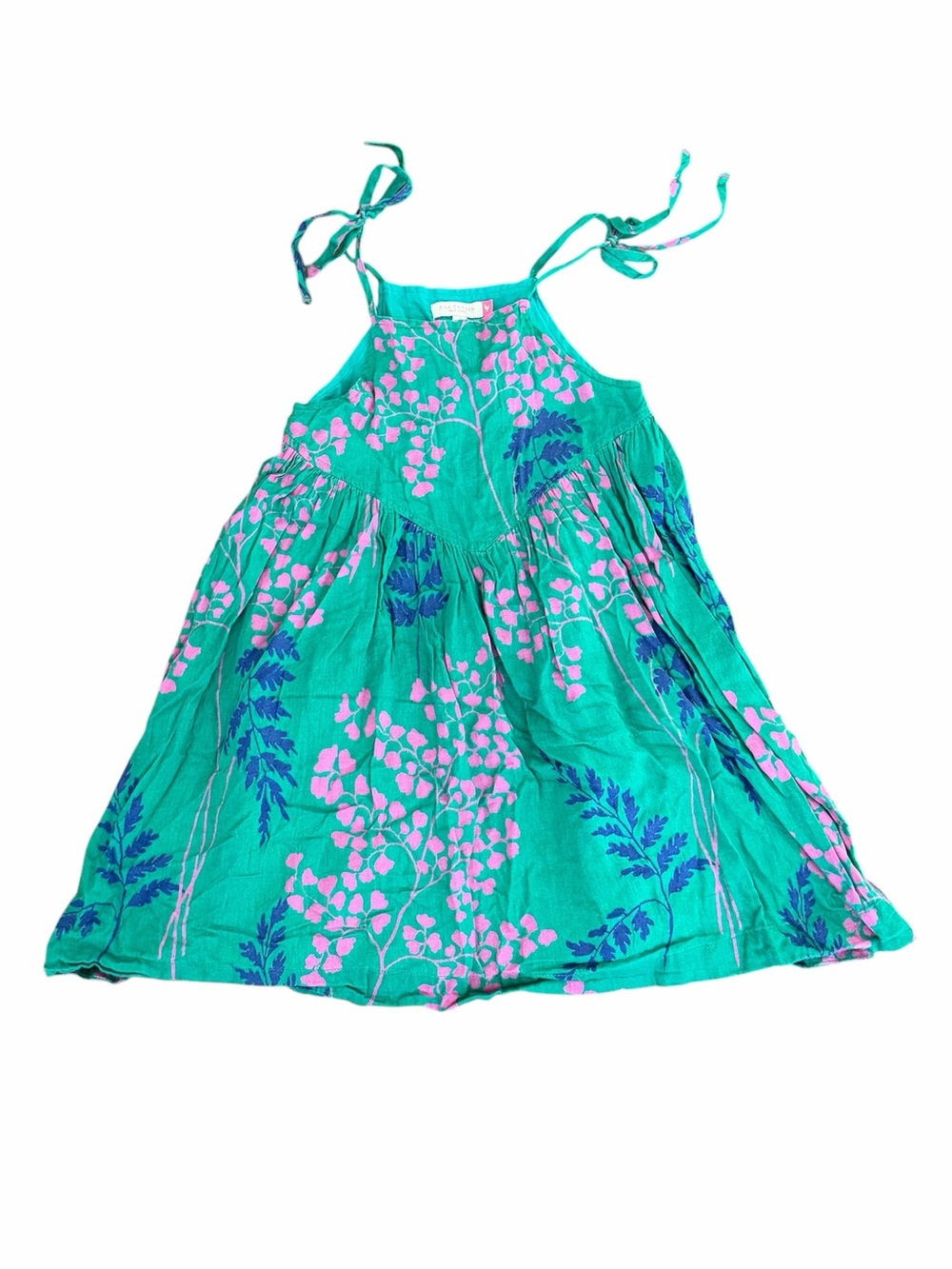 Pink Chicken (7y) Tie-Shoulder Sundress